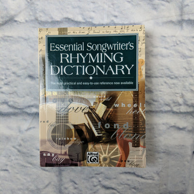 Alfred Essential Dictionary of Songwriter's Rhymes