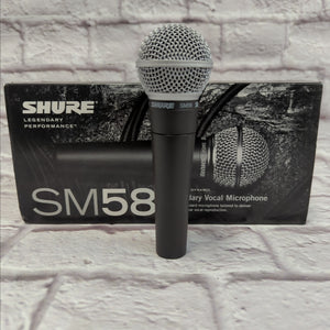 Shure SM58 w/ Box Microphone