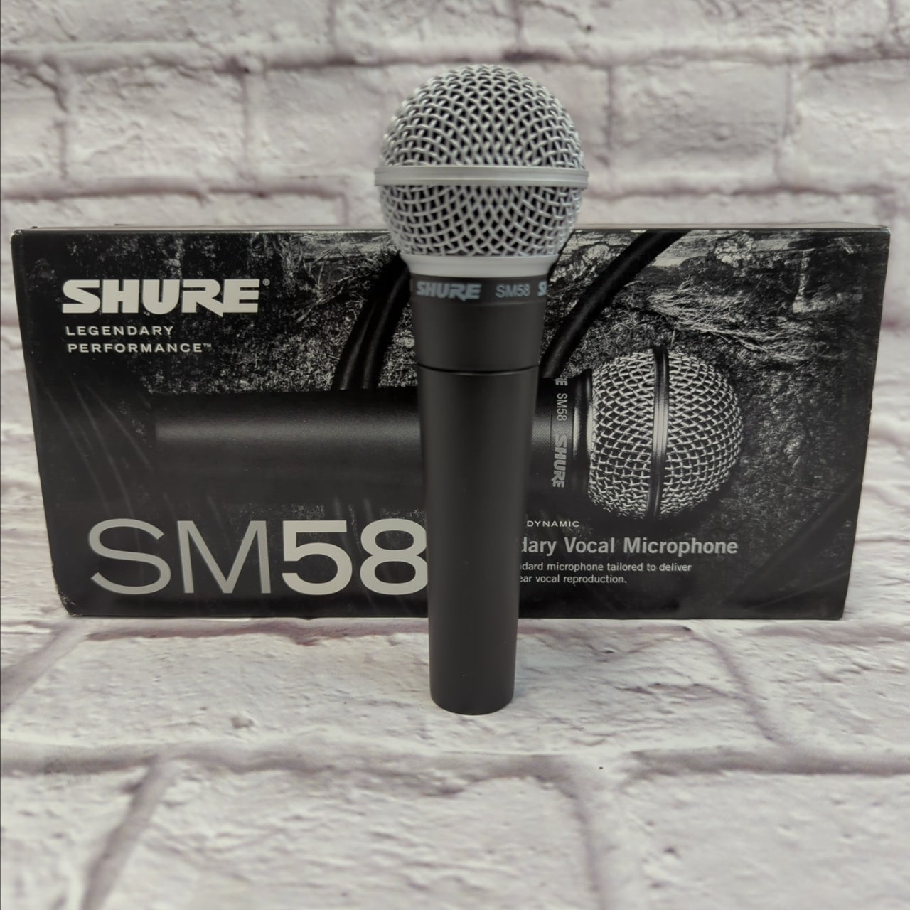 Shure SM58 w/ Box Microphone