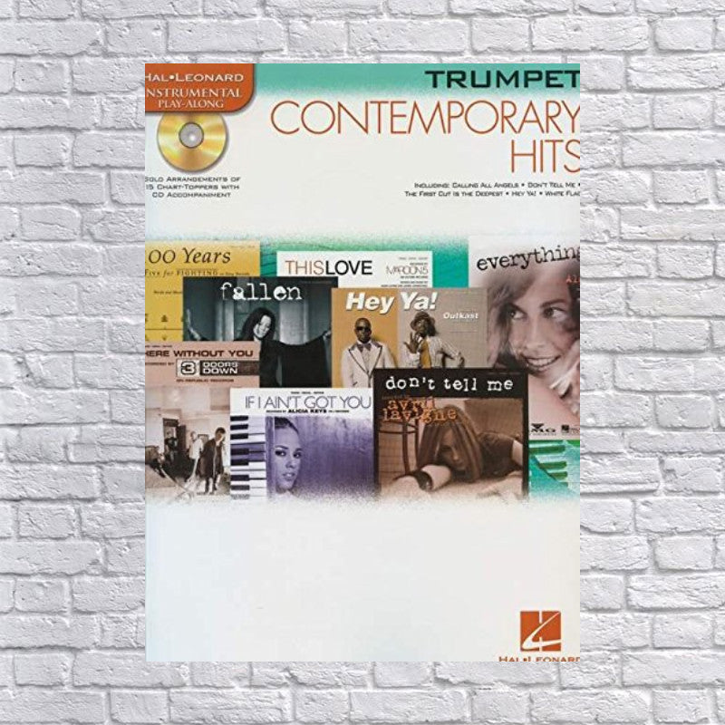 Contemporary Hits: for Trumpet Instrumental Play-Along Pack