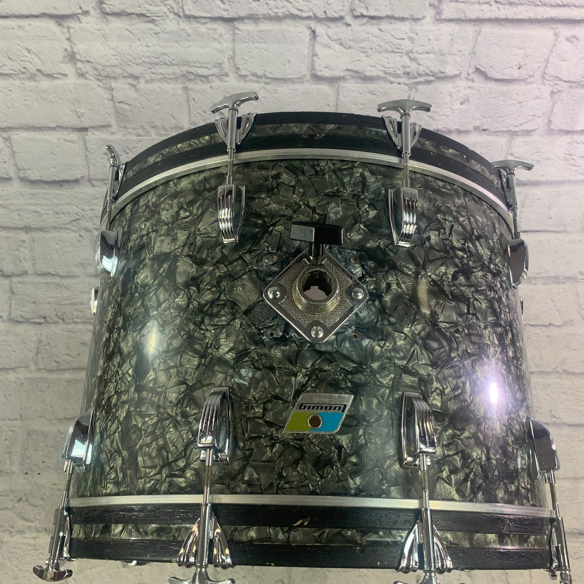 Ludwig 1971  Black Pearl Bass Drum 22