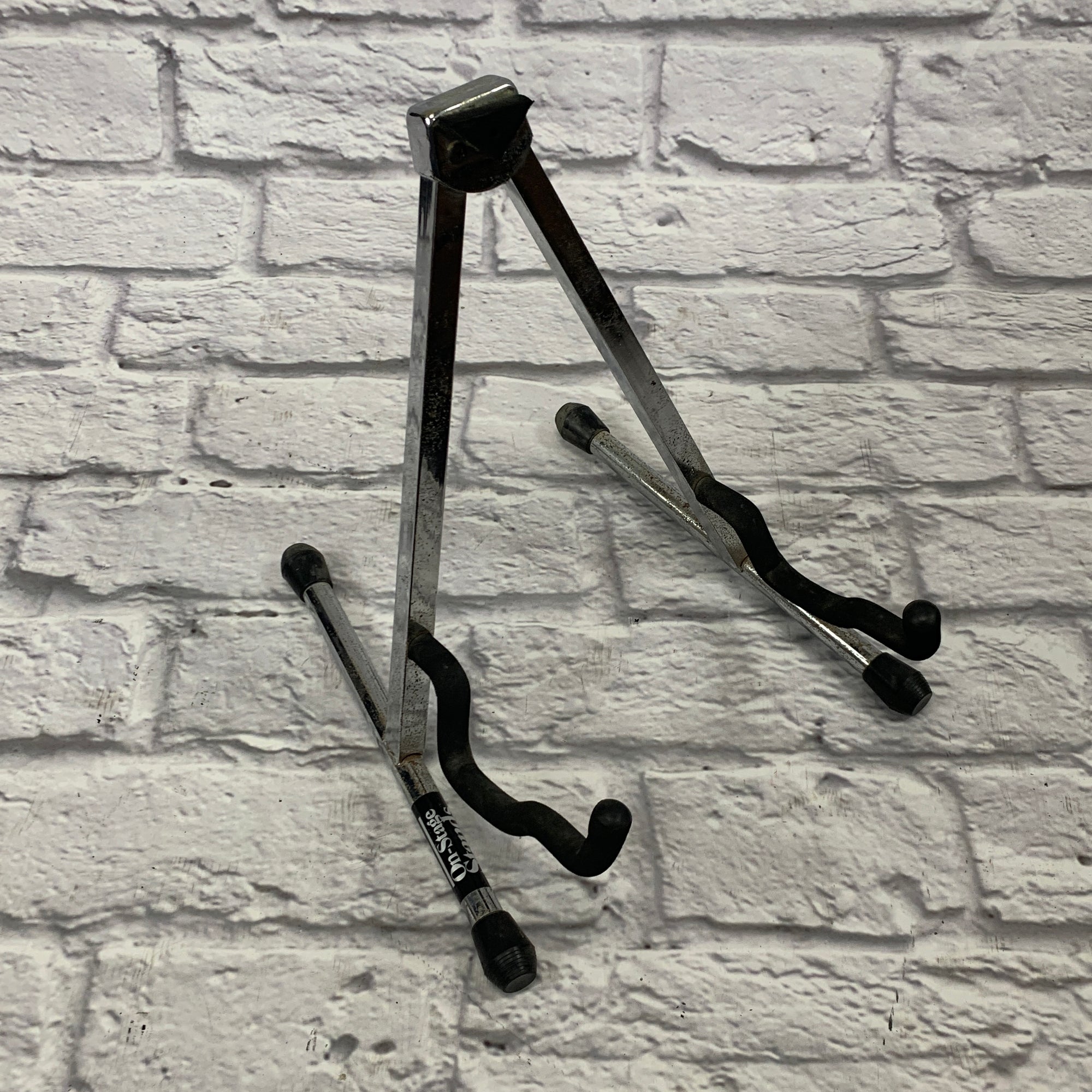 On-Stage Folding Triangle Guitar Stand