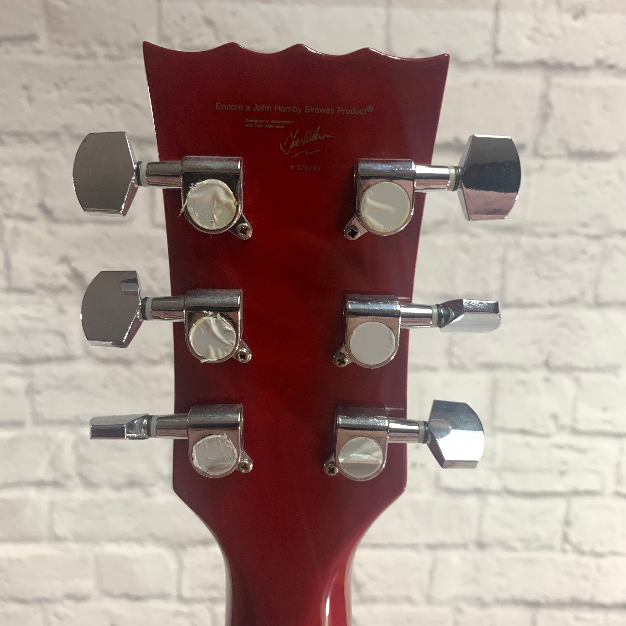 Encore LP Style Red Electric Guitar