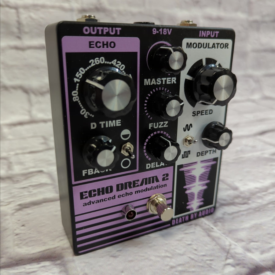 Death By Audio Echo Dream 2 Delay Pedal