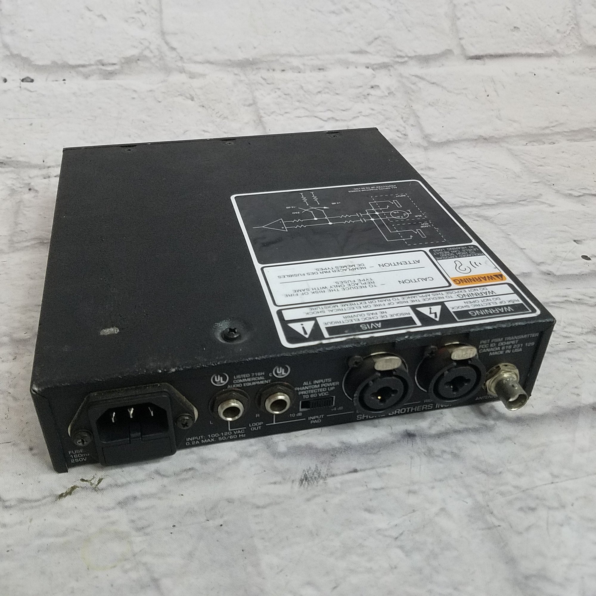 Shure PSM600 Model P6T-HC Transmitter