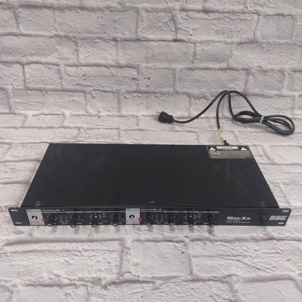 BBE Max-X3 Rack Mount Crossover - Evolution Music