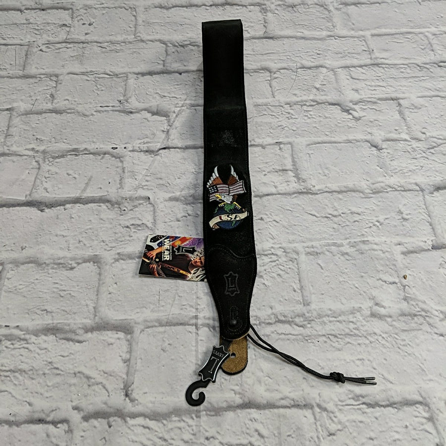 Levy's USA Eagle Suede Guitar Strap