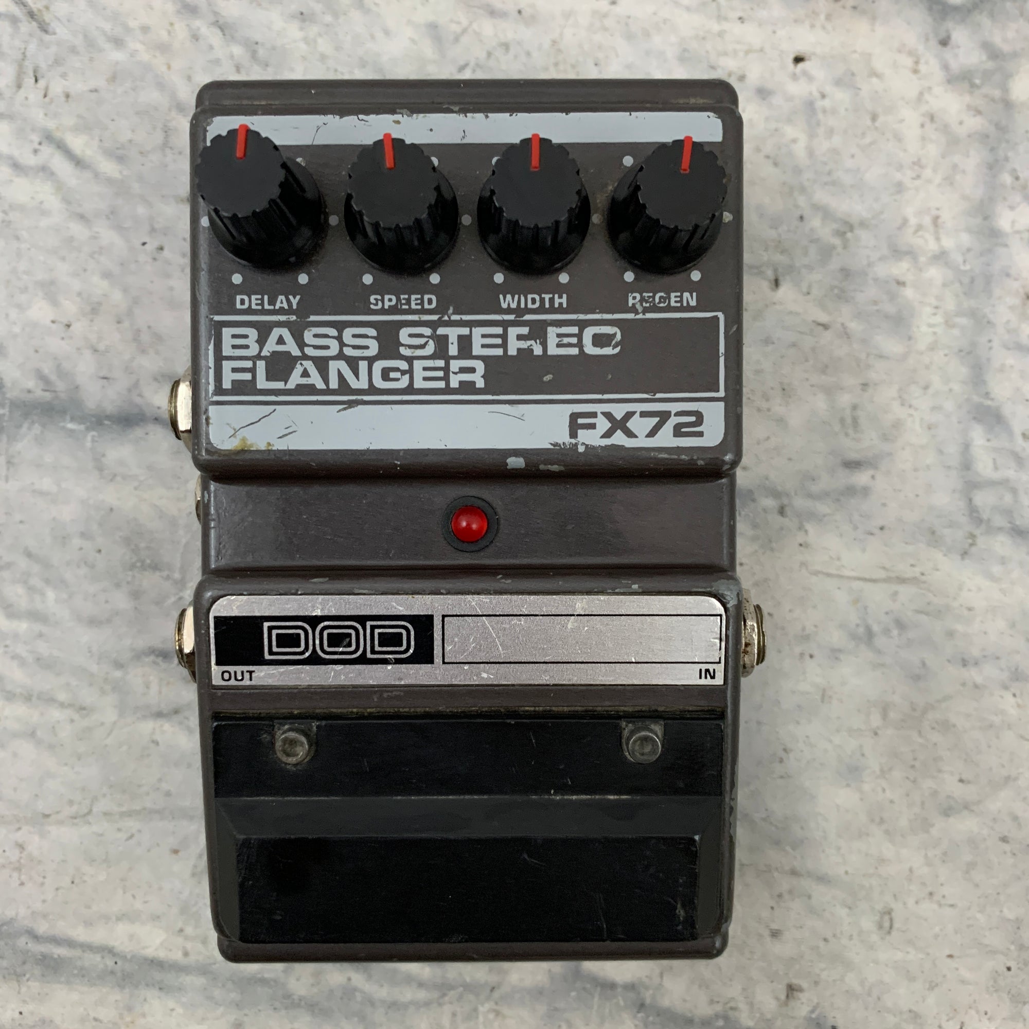 DOD FX72 Bass Stereo Flanger AS IS PROJECT