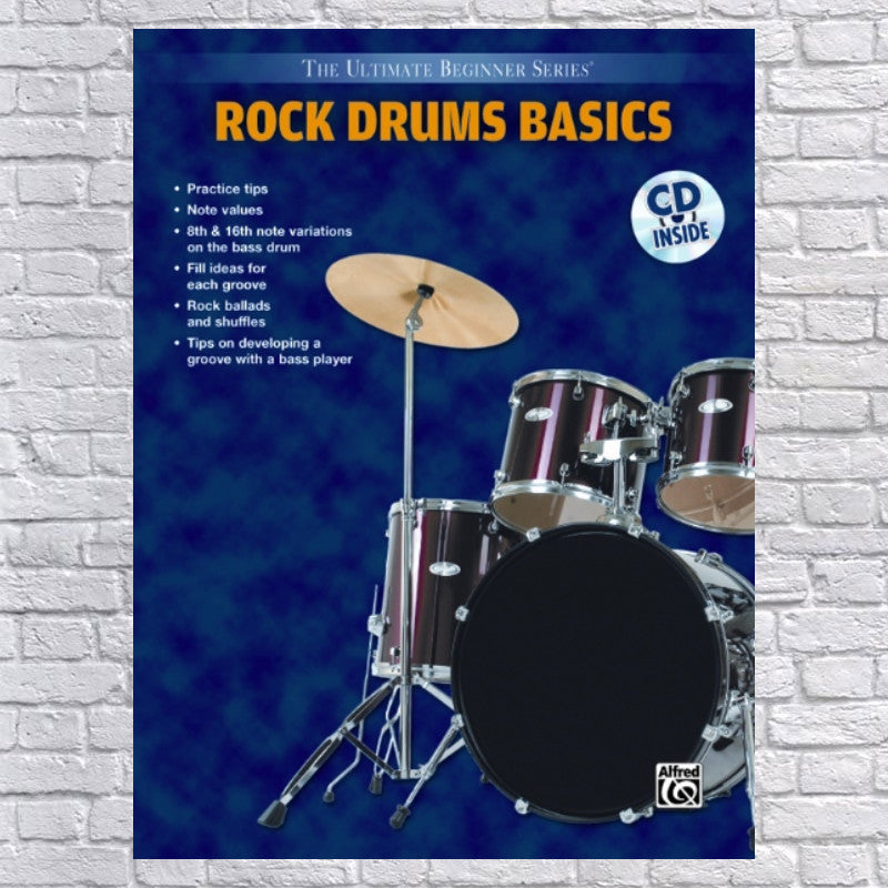 Ultimate Beginner Rock Drums Basic Book