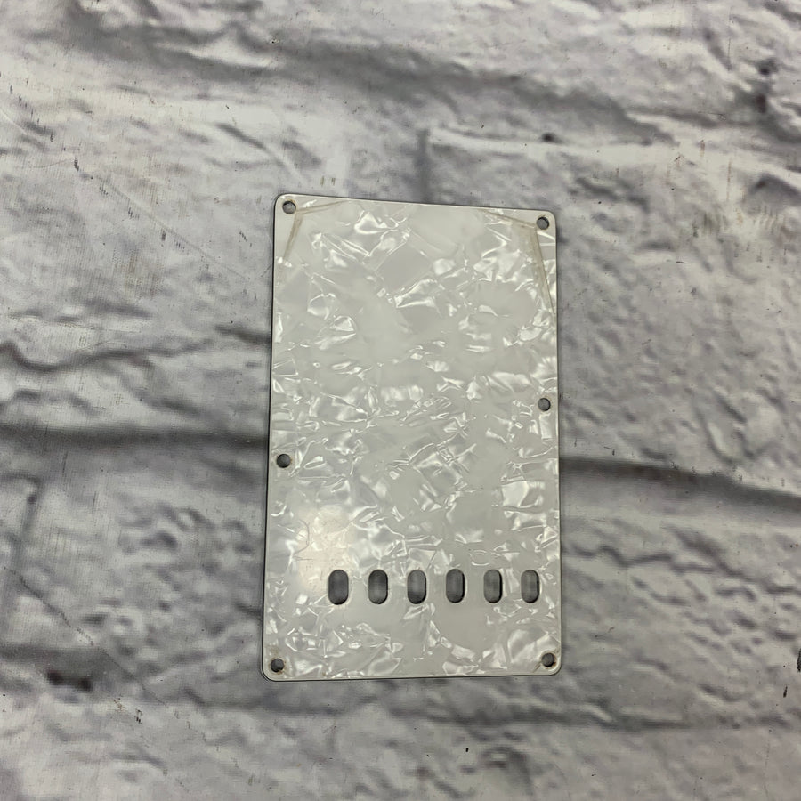 Unknown Electric Guitar Back Cover Plastic Plate