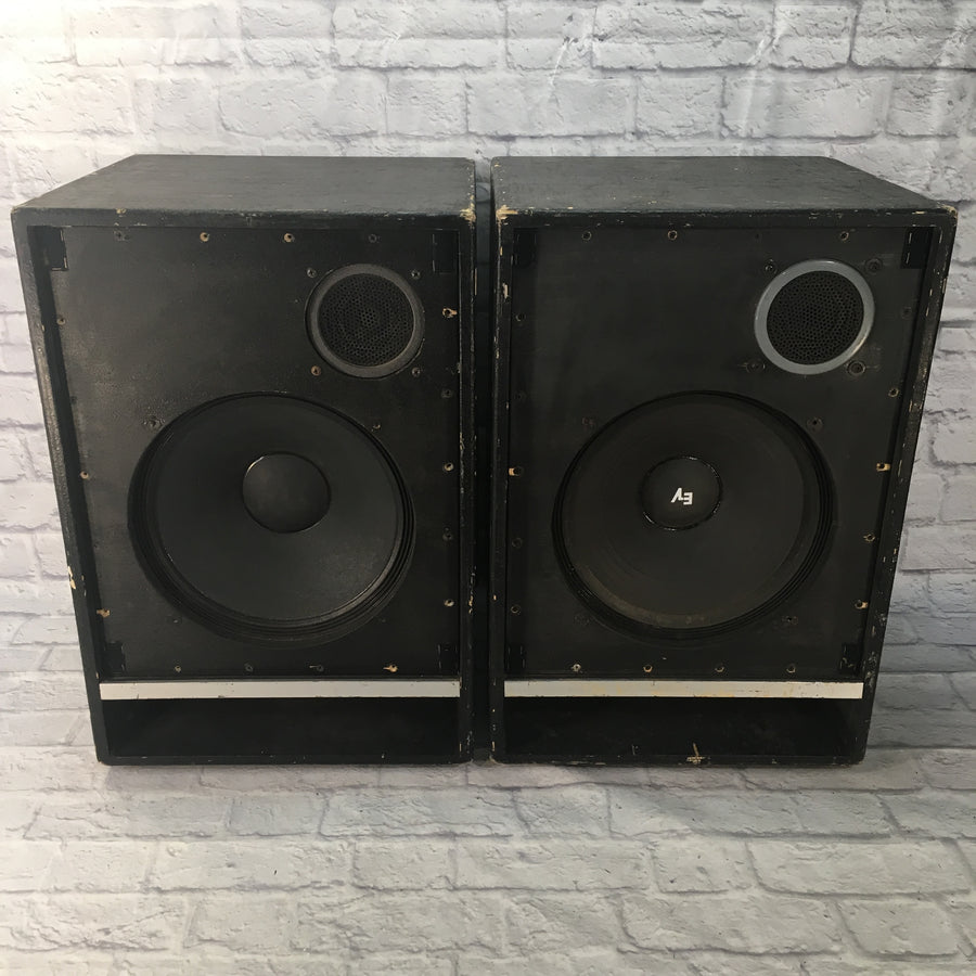 EV 1x15 Heavy Duty R&R Enclosure  Passi ve Loudspeakers (Pair)