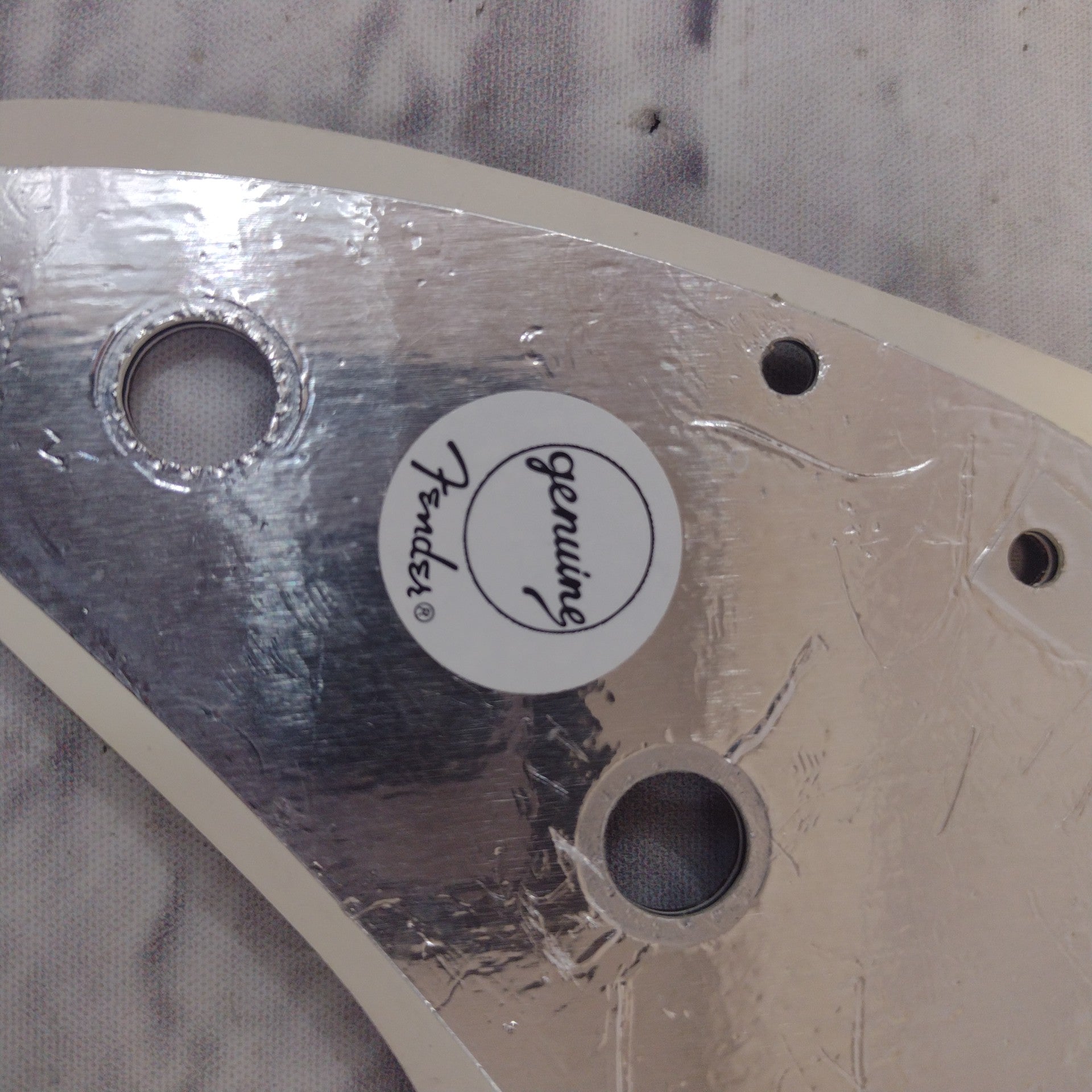 Unknown Stratocaster Pickguard (extra hole)