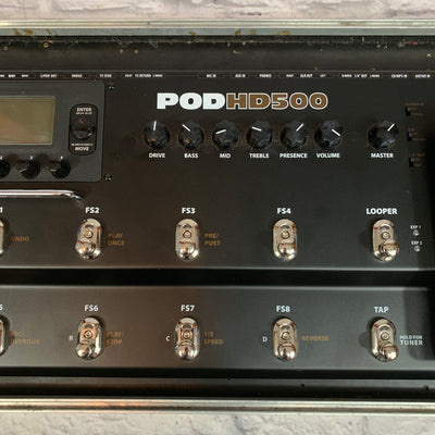 Line 6 PODHD500 Multi-Effects Processor w/ Road Case