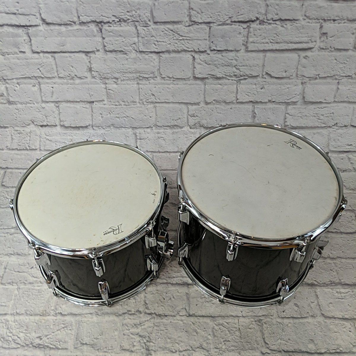 Vintage 1970s Rogers Big R Tom Pair