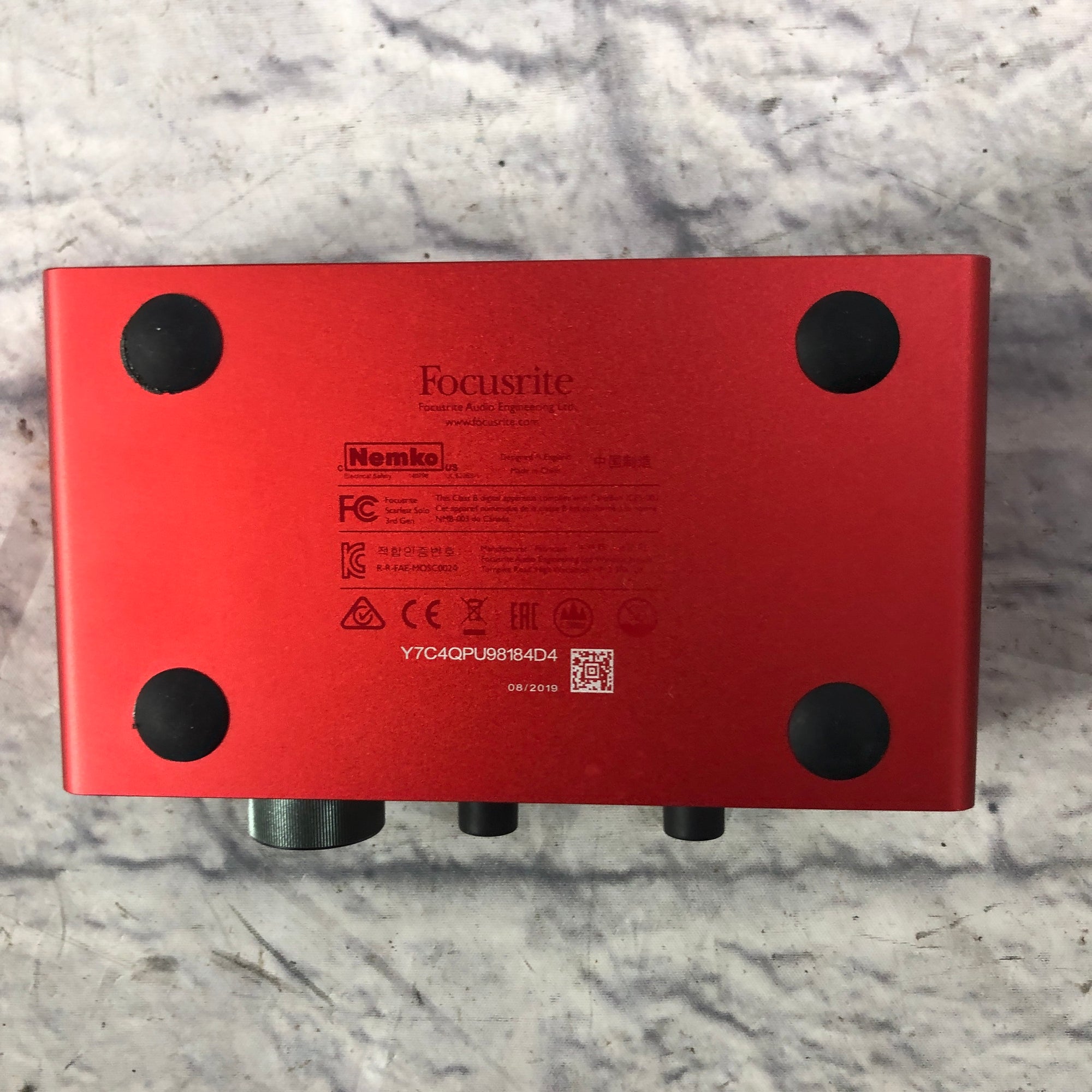 Focusrite Scarlett Solo Recording Interface