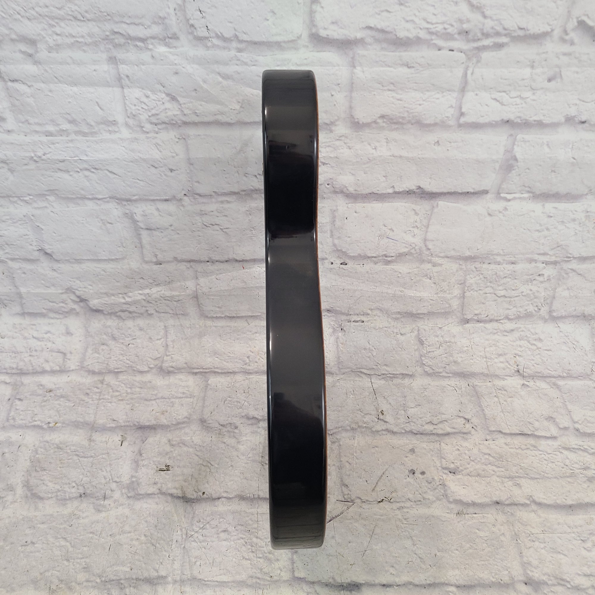 Warmoth Les Paul QMT Quilted Maple Top/ Black Sides&Back