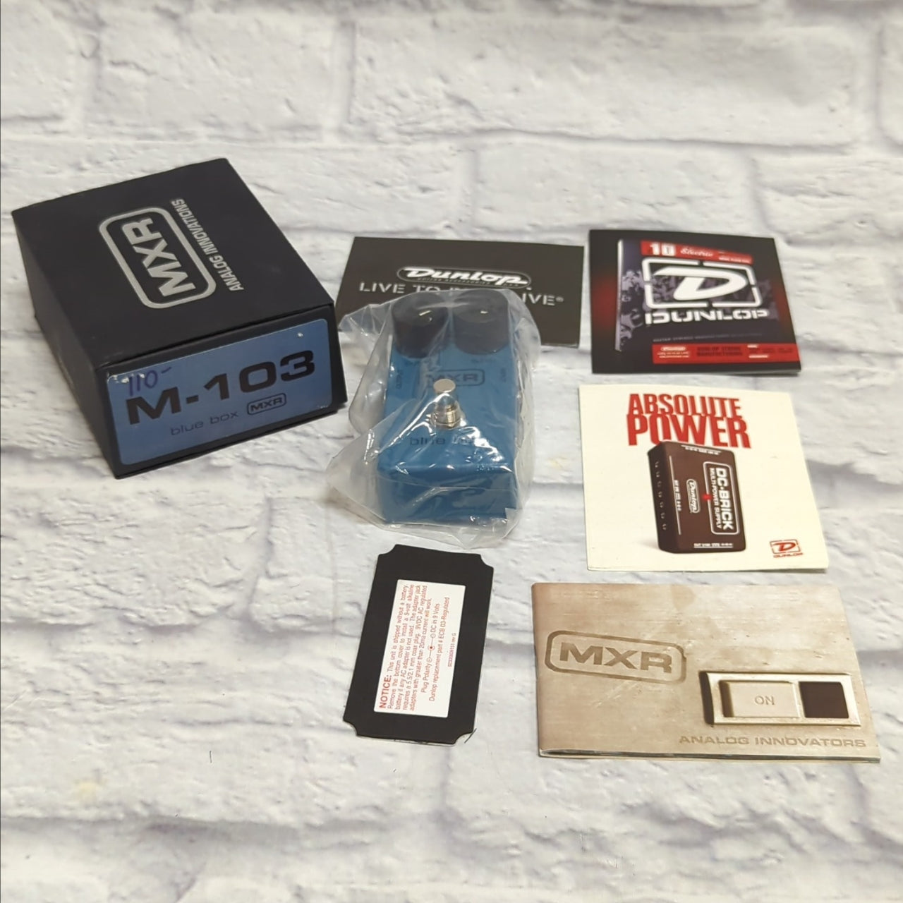 Dunlop MXR M-103 Blue Box Fuzz Pedal