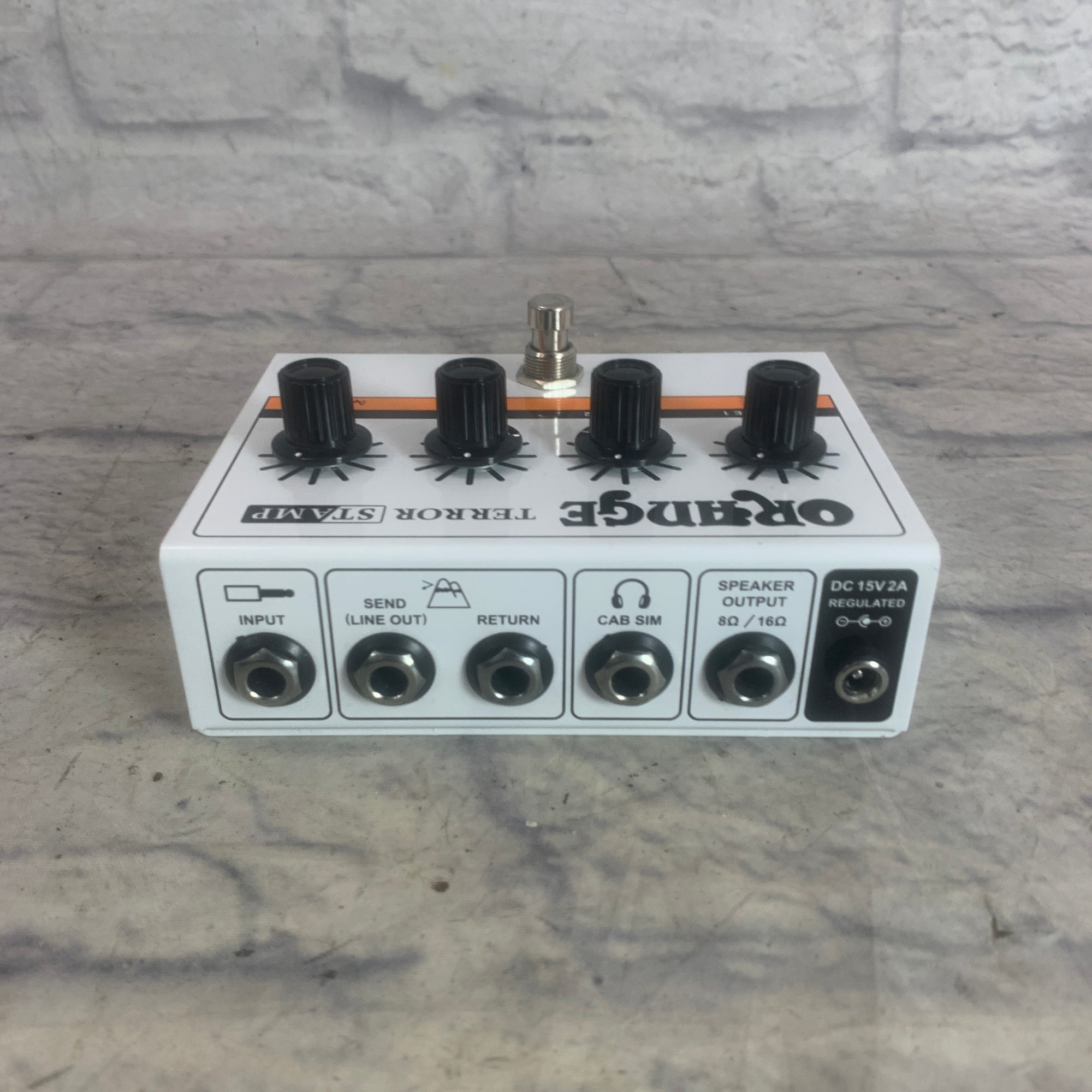 Orange Pedals Terror Stamp 20-Watt Hybrid Effects Pedal