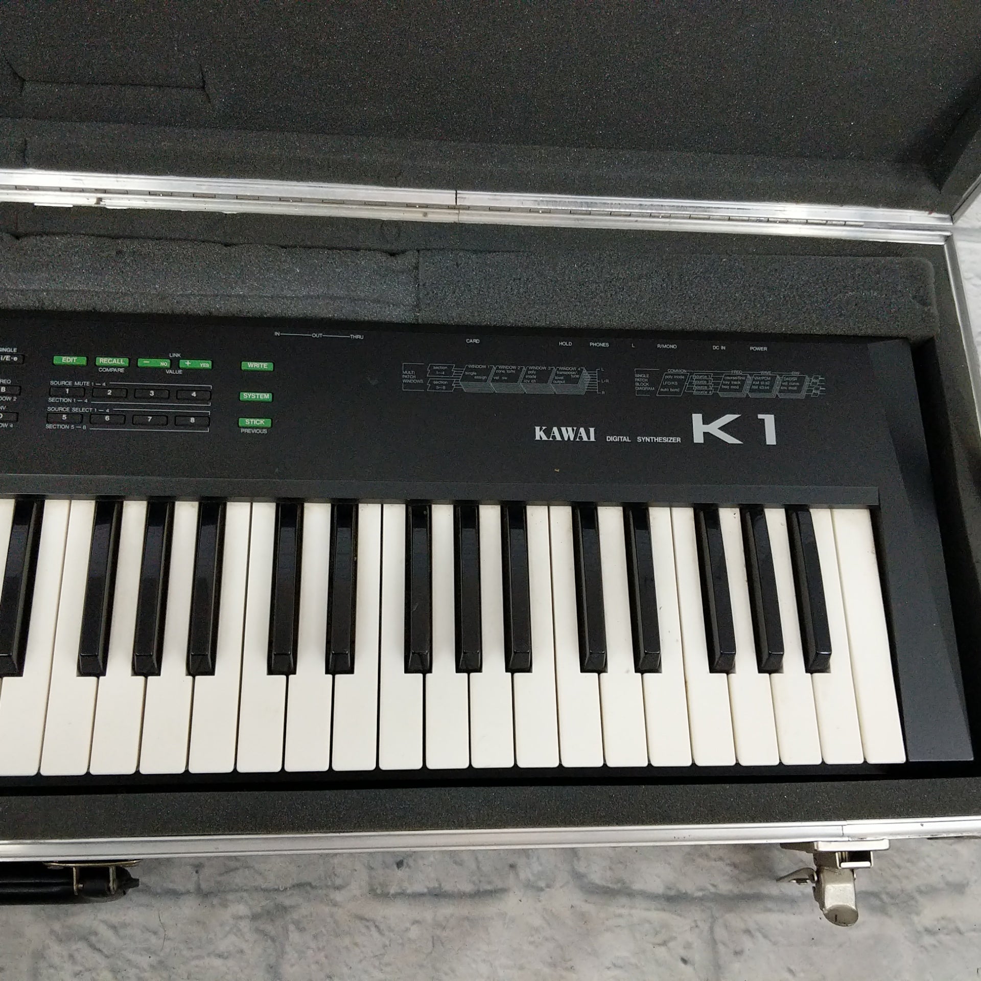 美品　実働　KAWAI K1 デジタル　シンセサイザー 　 カワイ 美品 実働 KAWAI K1 デジタル シンセサイザー カワイ - メルカリ