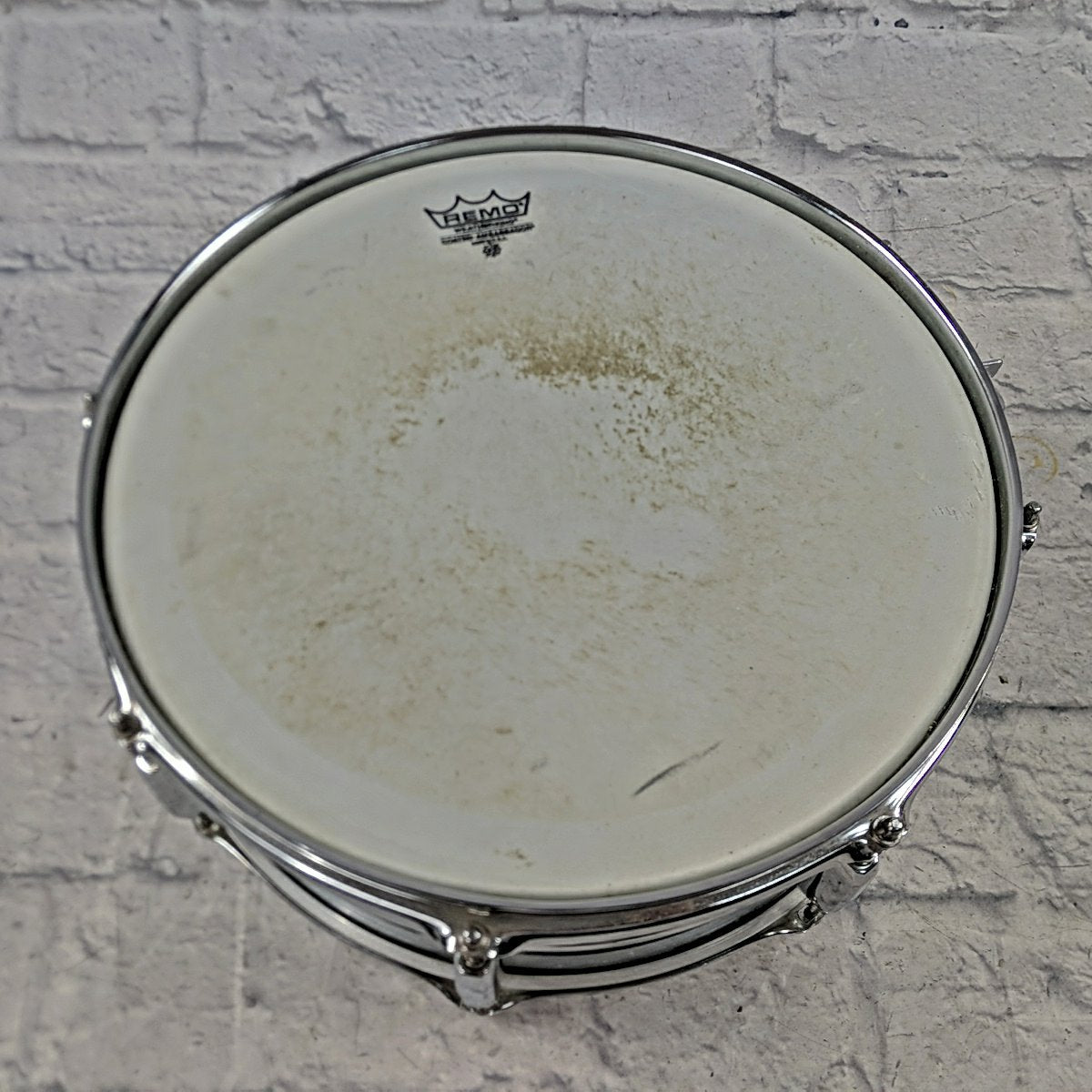 Pearl 14 x 5 Mirror Chrome Steel Shell Snare Drum