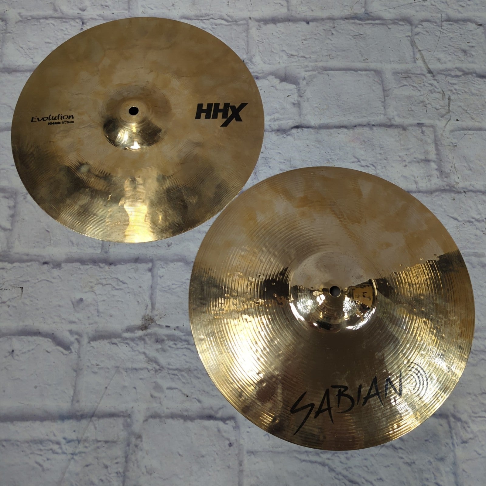 Sabian 14 HHX Evolution Hi Hat Cymbal Pair