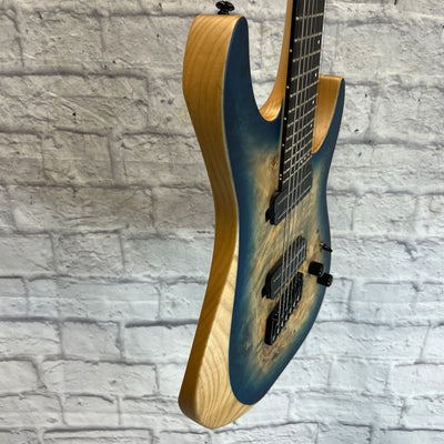 Schecter Reaper 7 String Multiscale Satin Sky Burst