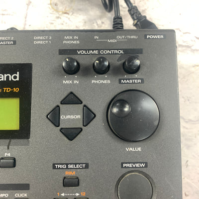 Roland TD10 Electronic Drum Module with TDW-1 Expansion Built-In