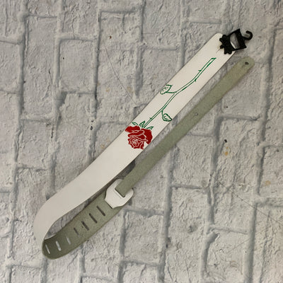 Unknown Rose on White Strap