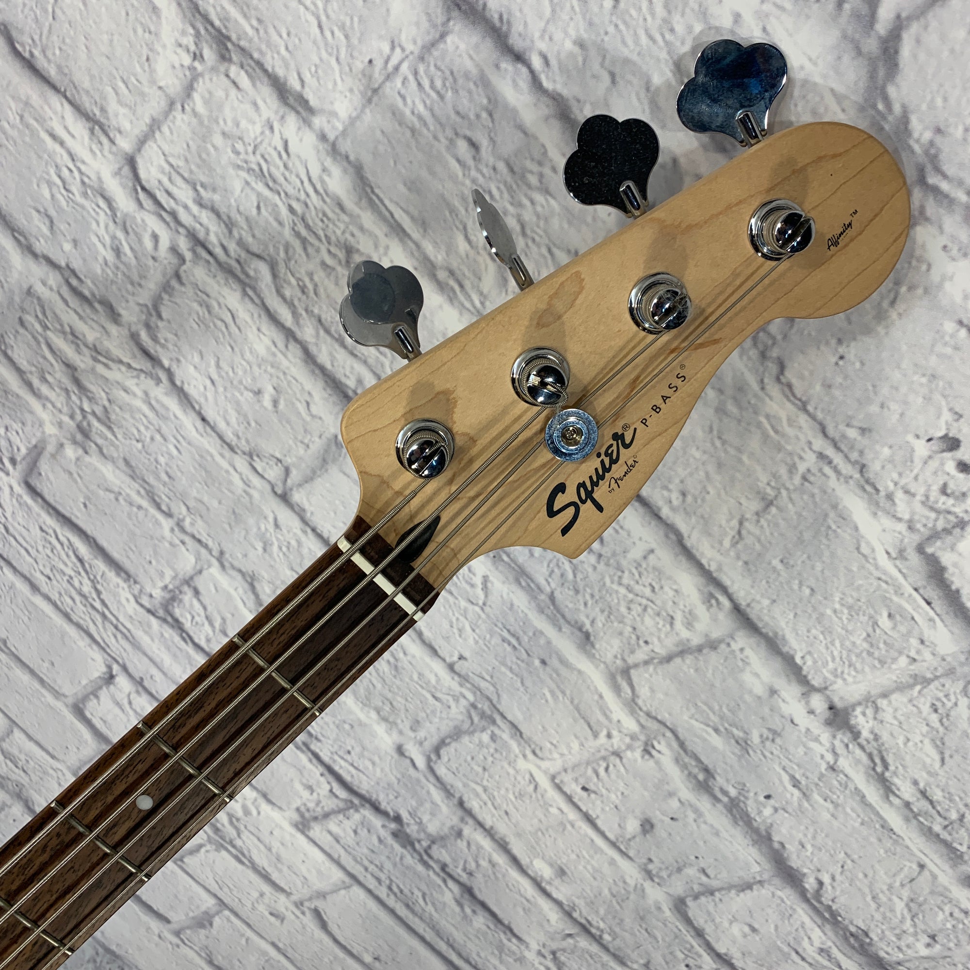 Squier Affinity P Bass Electric Guitar Black