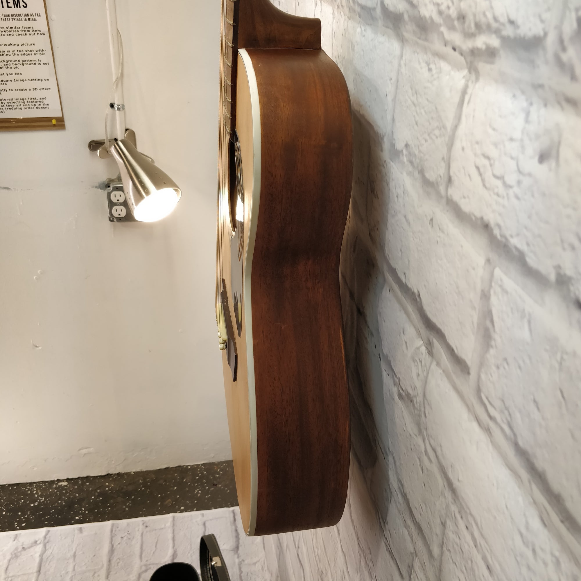 Vintage 72 Harmony H6362 Acoustic Guitar AS-IS