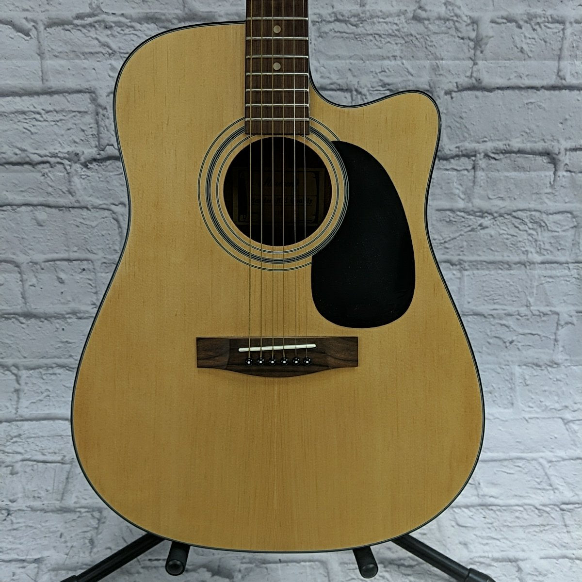 Spruce Harmony Acoustic Guitar with Eq – Bamboo