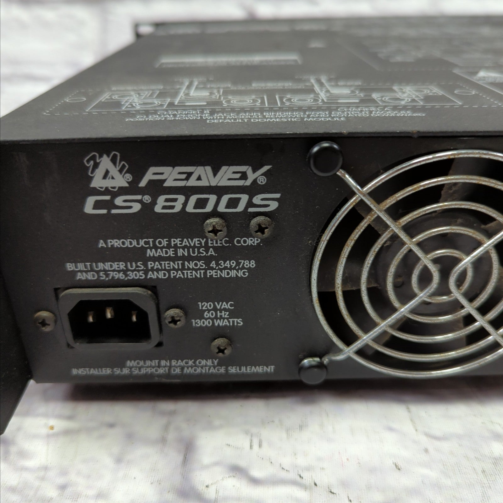 Peavey CS800S 1200W Power Amp