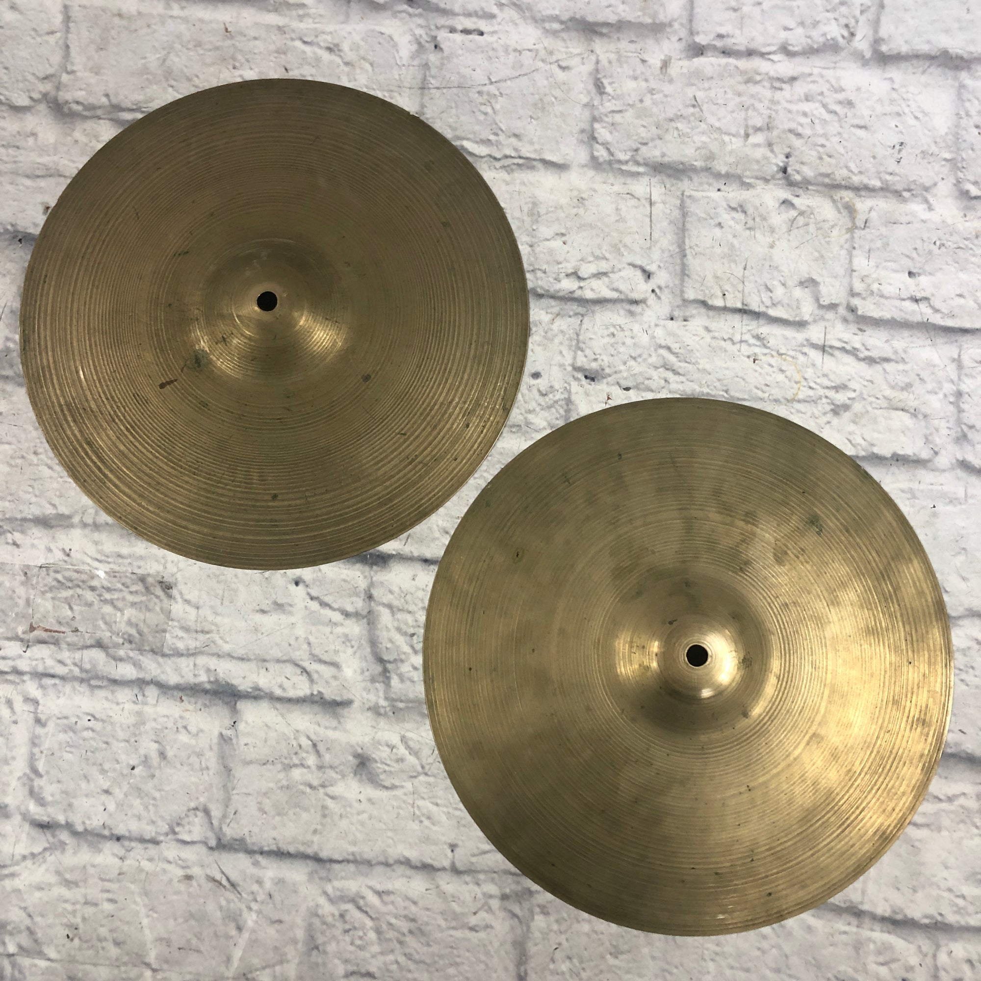 Zildjian Vintage 1960s 13 Hi Hat Cymbal Pair