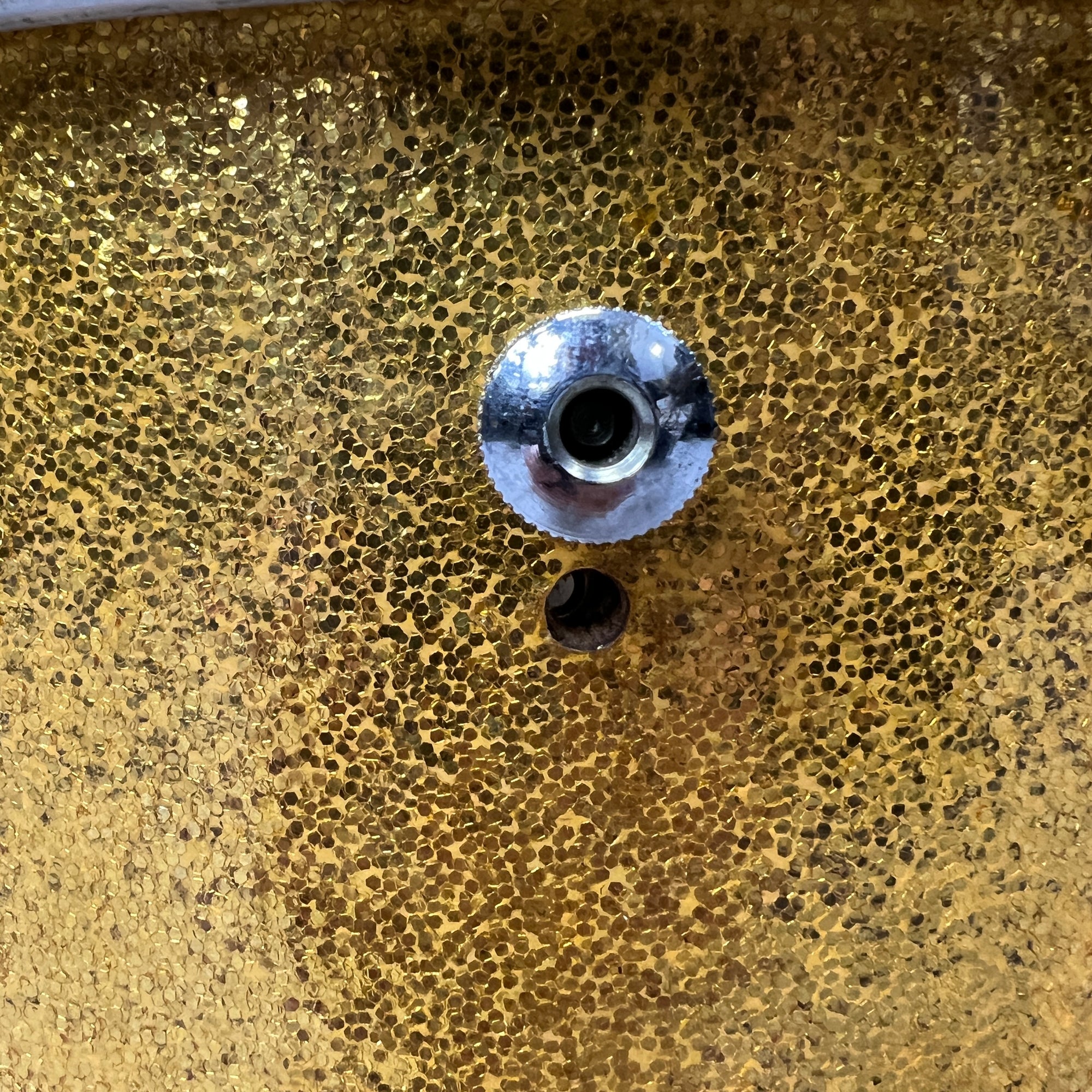 1966 Slingerland 13x9 13x9" Gold Sparkle Rack Tom