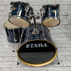 Tama Rockstar 4pc Drum Kit - 22, 14, 12, 10 Blue