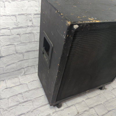 Unknown Unloaded 4x12 Guitar Cabinet with Casters
