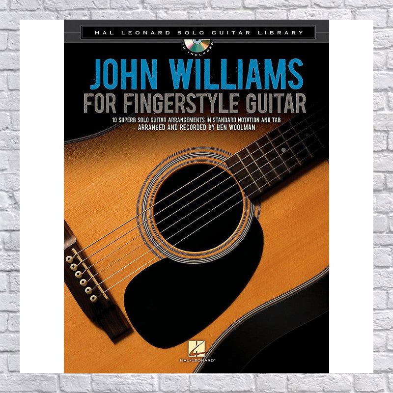 John Williams For Solo Fingerstyle Guitar - Hal Leonard Solo Guitar Library Book/CD