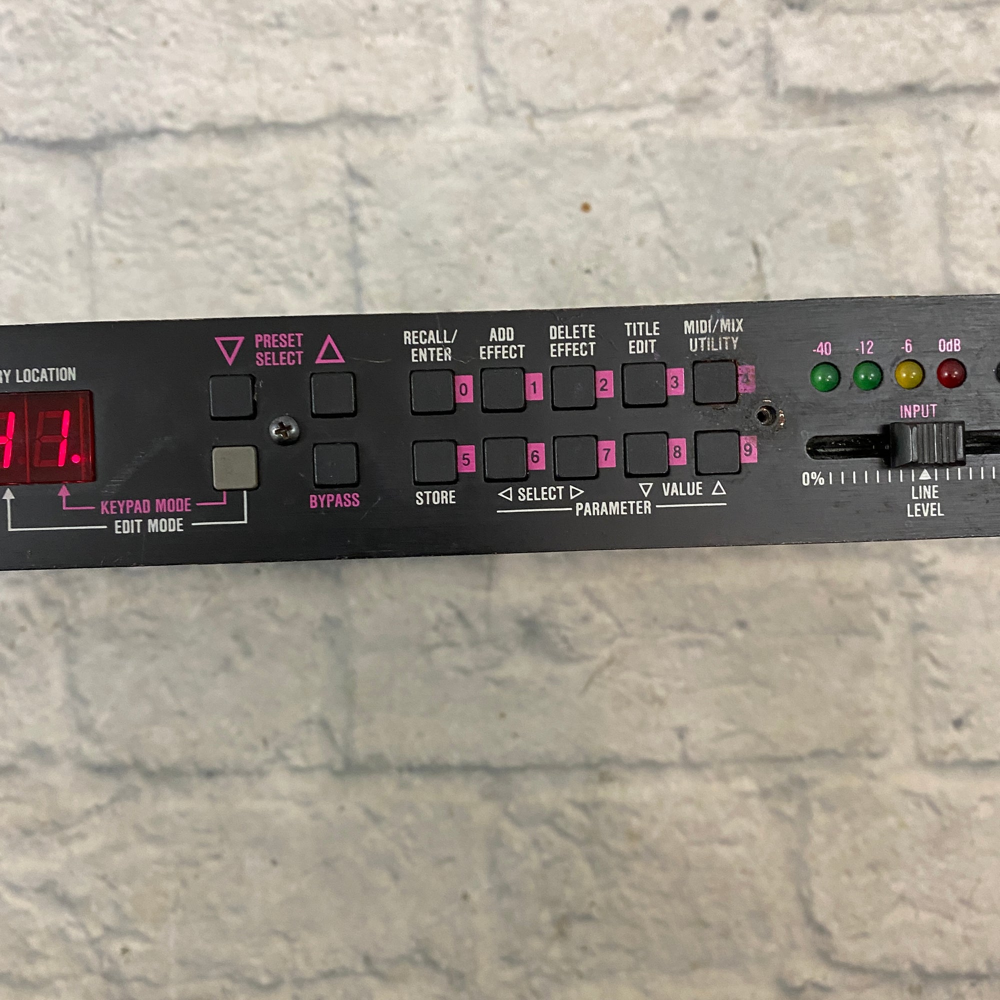 Art SGE Super-Effector Pitch Transposer Rack Unit AS IS PROJECT