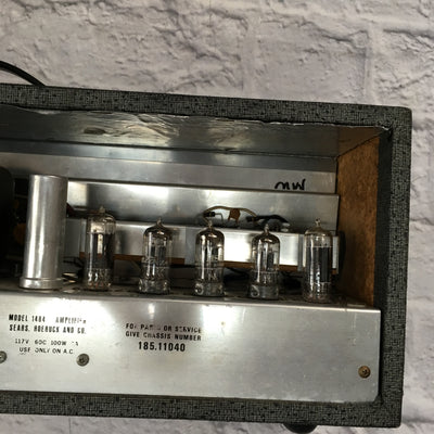 Vintage 1960s Silvertone 1484 Twin Twelve Amplifier Head