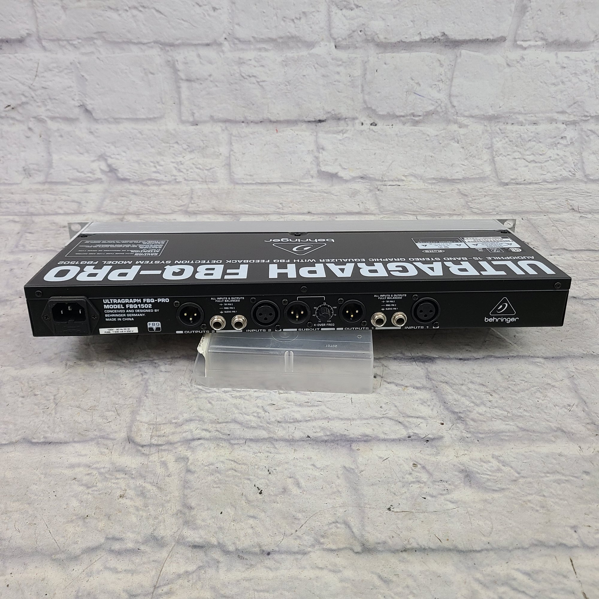 Behringer Ultragraph Pro Home Audio EQ