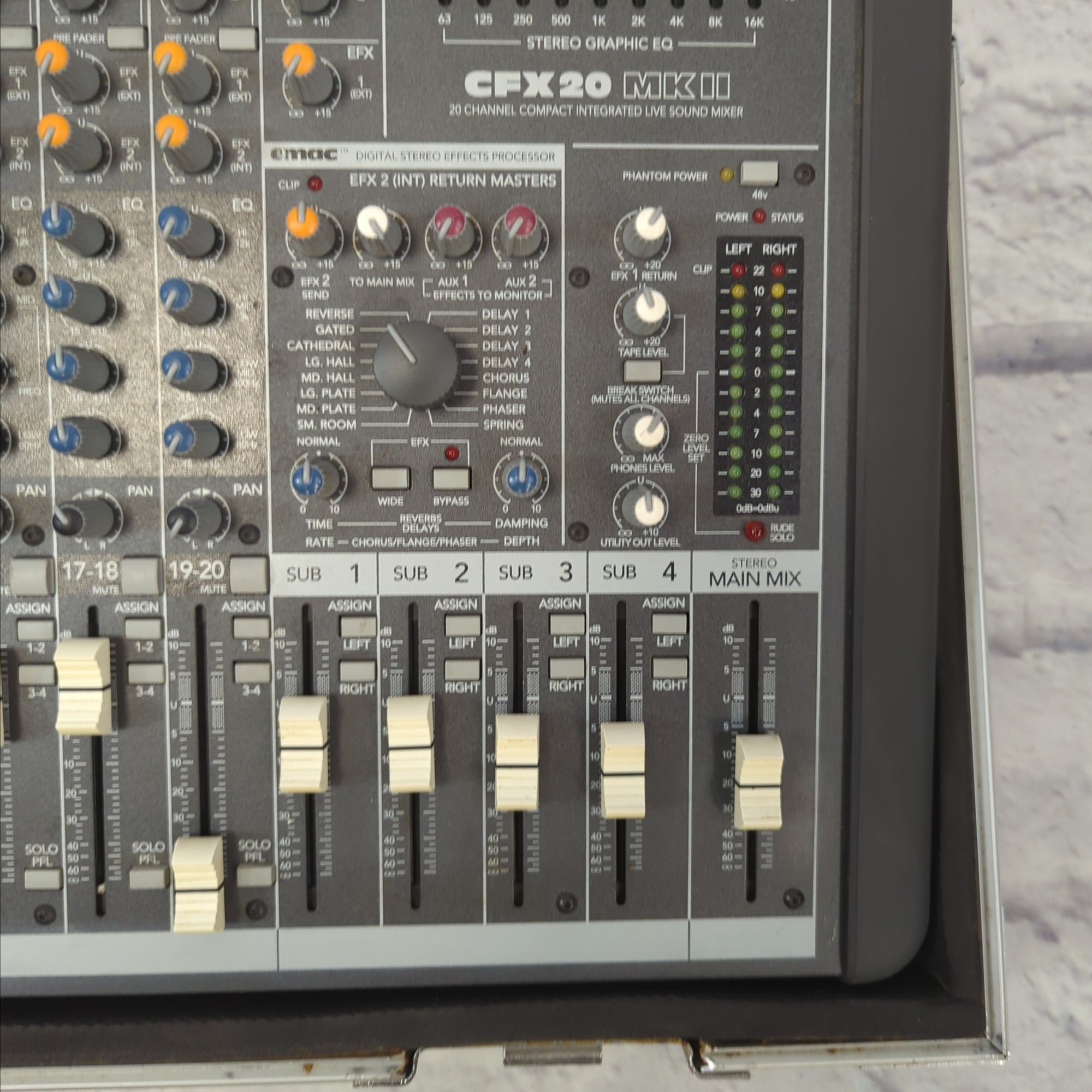 MACKIE CFX 20 MK II アナログミキサー MACKIE(マッキー) エフェクトミキサー CFX20.mkII CFX20MKII