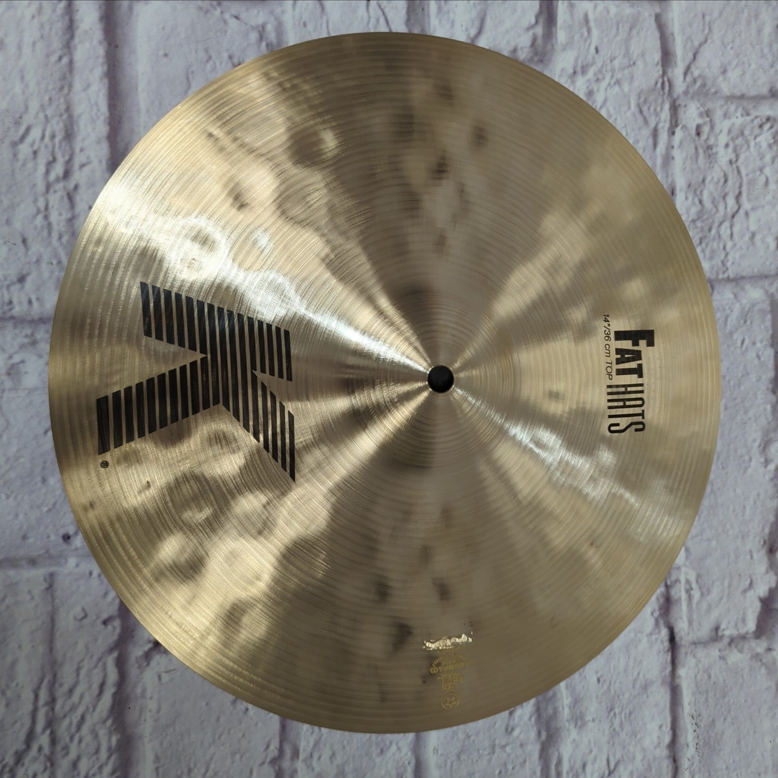 Zildjian 14 K Fat Hats Hi Hat Cymbal Pair