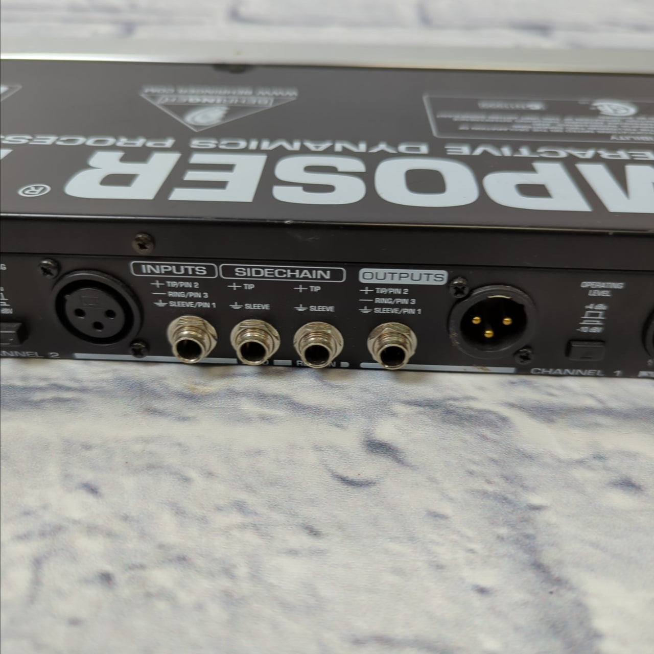 Behringer MDX2600 Composer Pro-XL Rack Compressor / Limiter