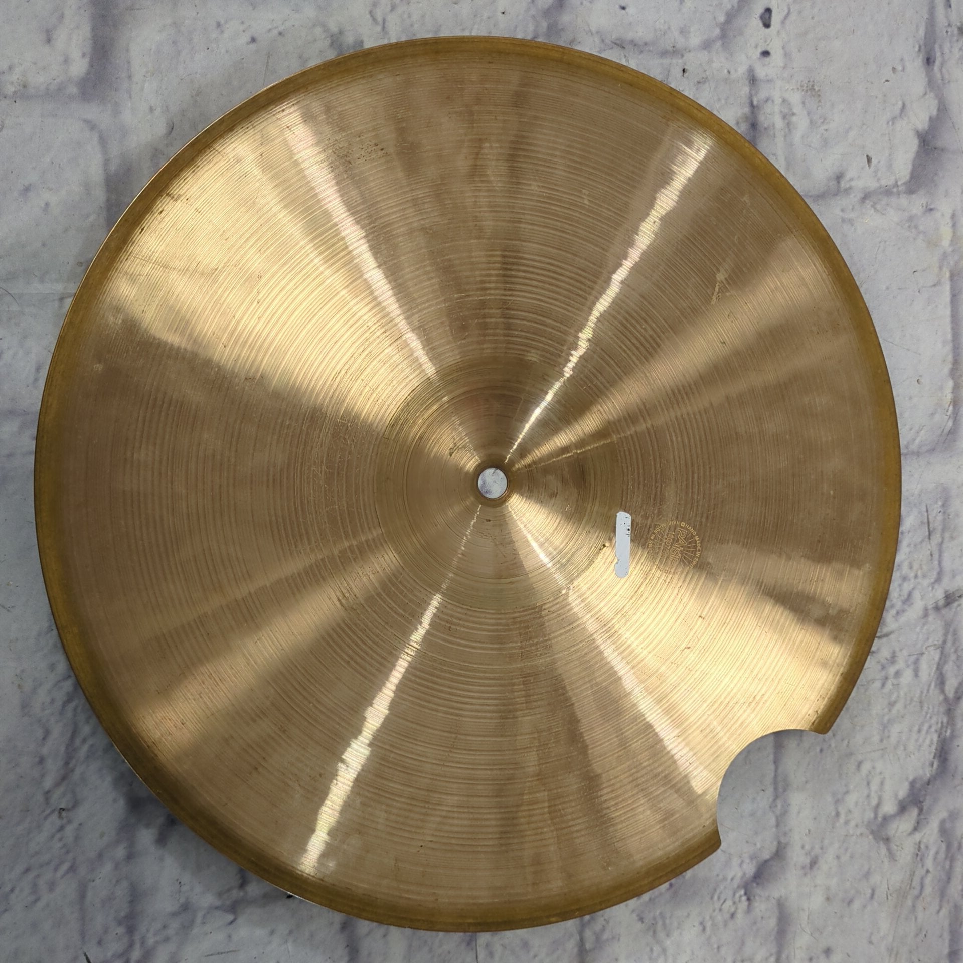 Paiste 2002 14" Hi Hat Bottom CUT