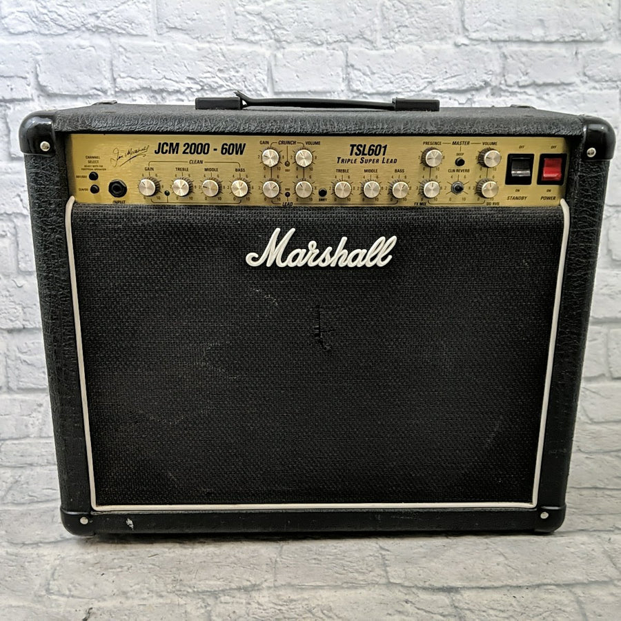 Marshall JCM 2000 TSL 601 Triple Super Lead 3-Channel 60-Watt 1x12" Guitar Combo