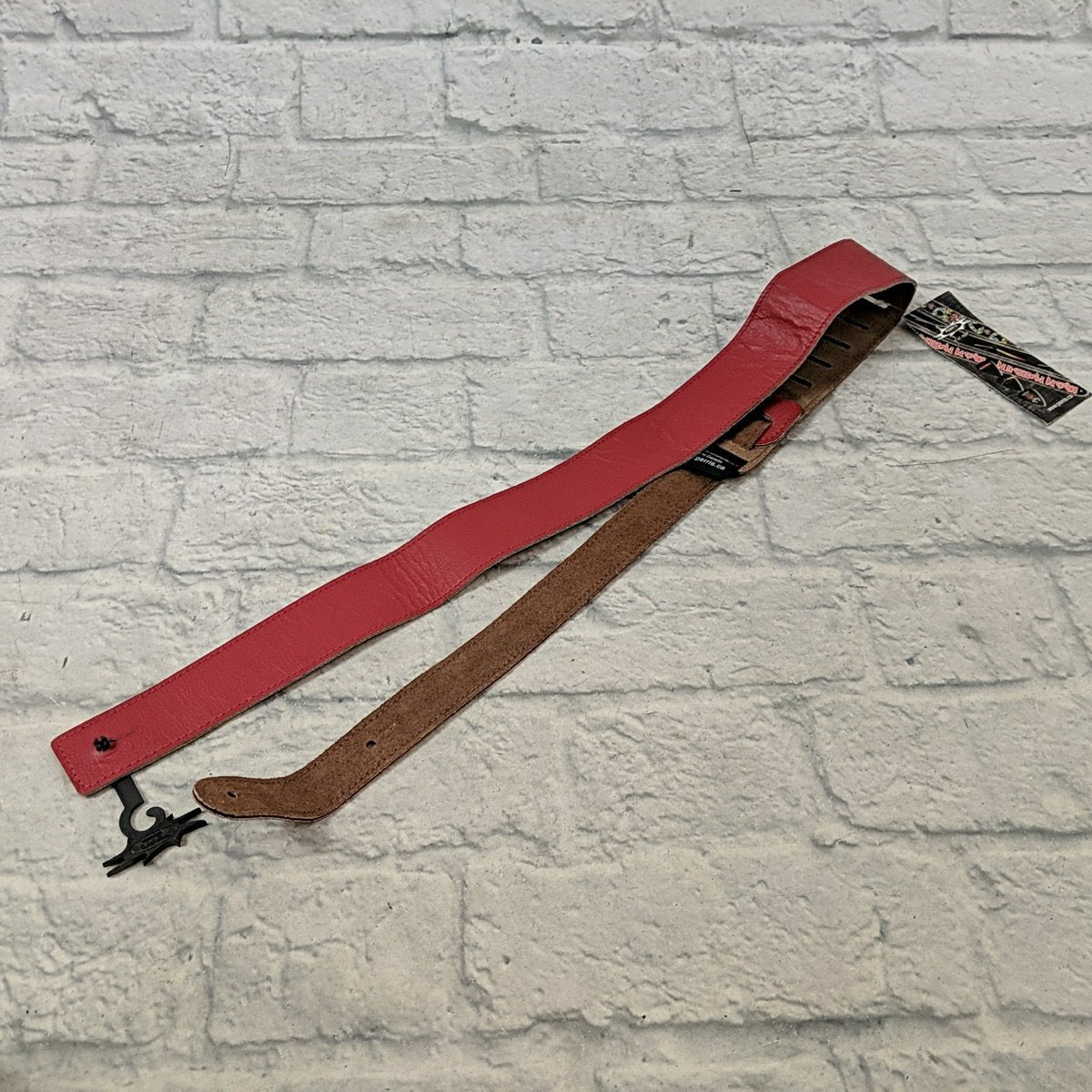 Perri's Leathers 2" Guitar Strap - Red