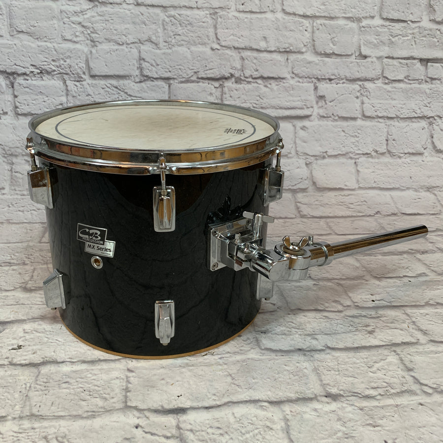 CB Percussion 13" X 11" Rack Tom Black