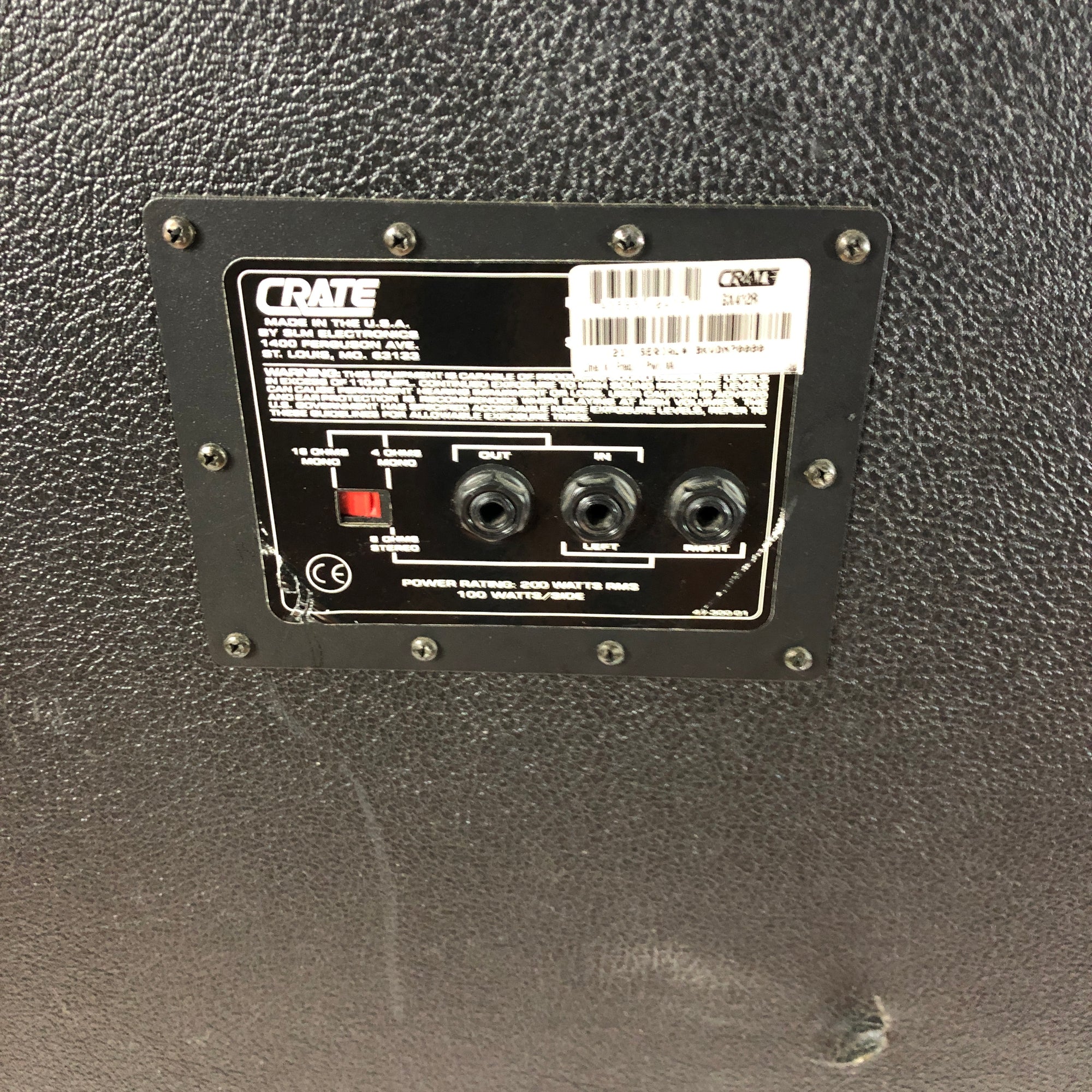 Crate GX412R 4x12 Guitar Evolution Music