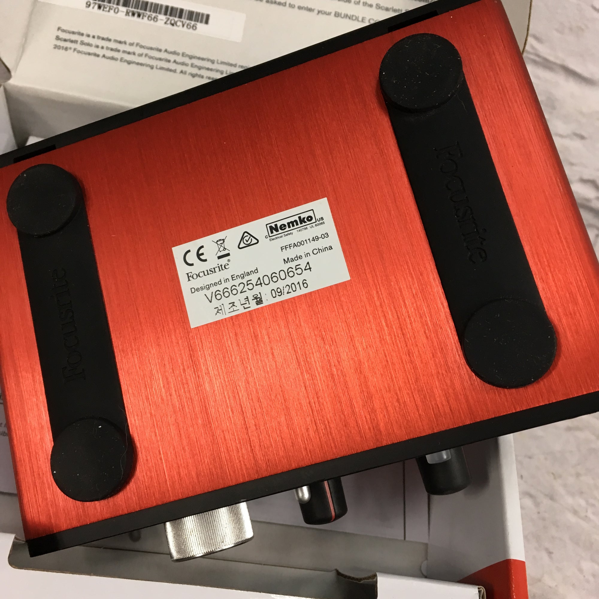 Focusrite Scarlett Solo 2nd Generation Interface
