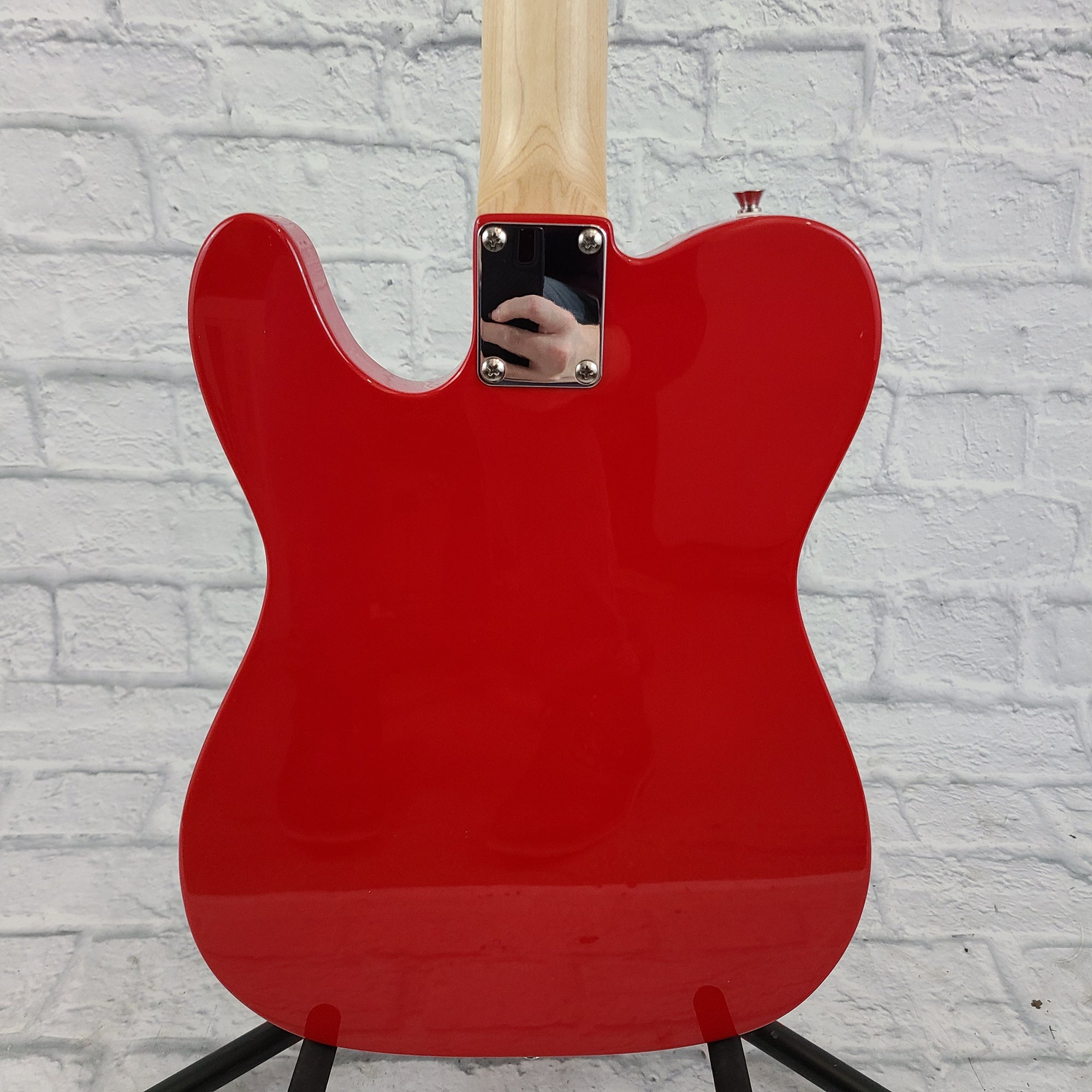 Nashville Guitar Works 125 Single Cutaway - Red,  Maple Fretboard